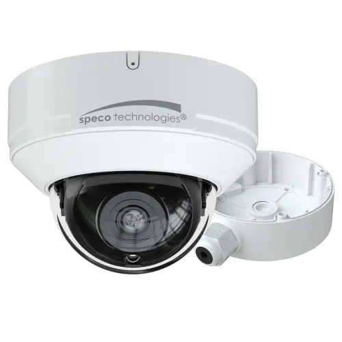 Speco 2MP Combo HDTVI, HDCVI and AHD IR Dome Camera with Junction Box, 2.8mm