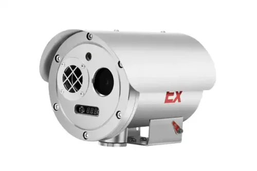Thermographic thermal and optical Bi-spectrum explosion proof camera, KX-EX707PWHTD5-R