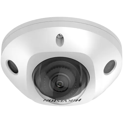 Hikvision IP Network Mini Dome AcuSense Camera, Mic, IK08, 4MP, 2.8mm