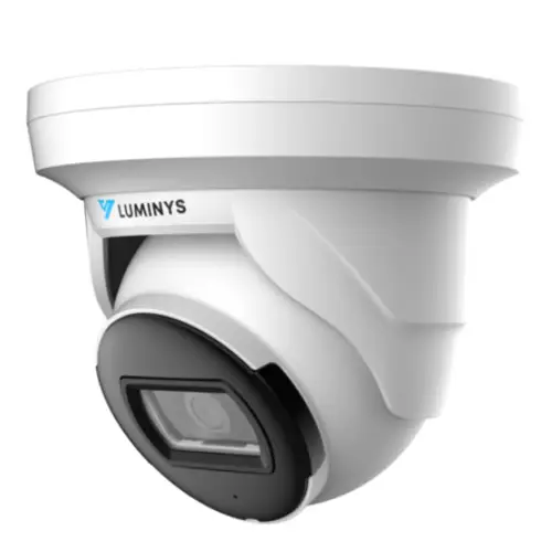 Luminys 4MP IP Turret Camera, 2.8mm, White