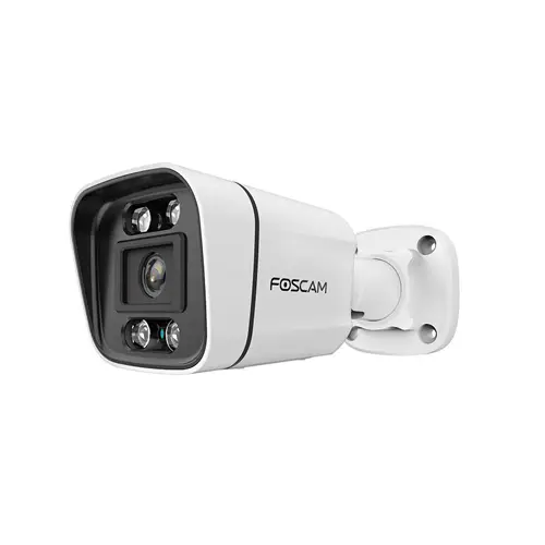 Foscam 4MP 2K PoE Bullet Camera StarLight with AI, IR LED, Siren, SpotLight
