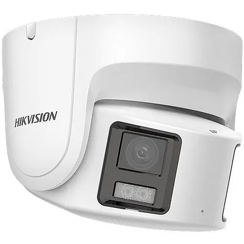 Hikvision 8MP Panoramic ColorVu Fixed Turret Network Camera, 4mm