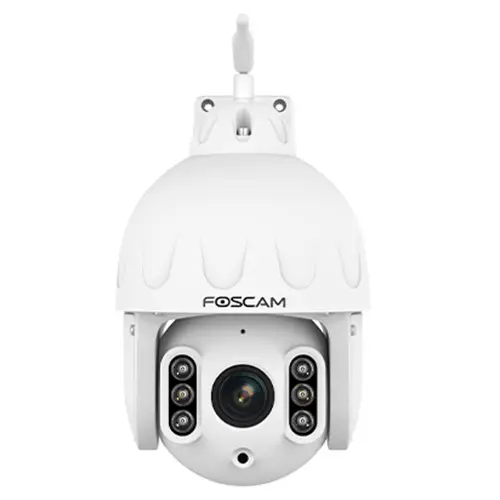 Foscam 8MP 4K Outdoor WiFi PTZ 4X Zoom Camera,50M IR,White LED,Auto Track,Siren