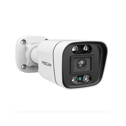 Foscam 5MP PoE Bullet Camera with AI, IR LED, Siren, SpotLight, Mic+Speaker