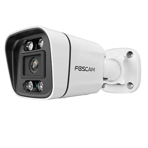Foscam 8MP 4K PoE Bullet Camera with AI, IR LED, Siren, SpotLight, Mic+Speaker